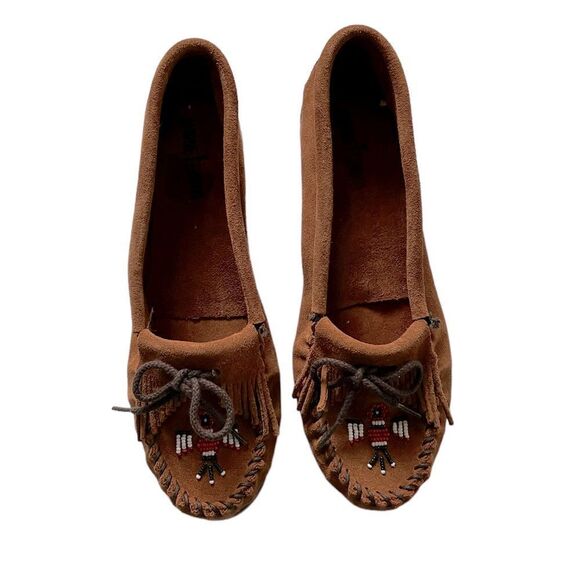 NWOT MINNETONKA Thunderbird II Women's Moccasin Size 10 - Picture 2 of 8